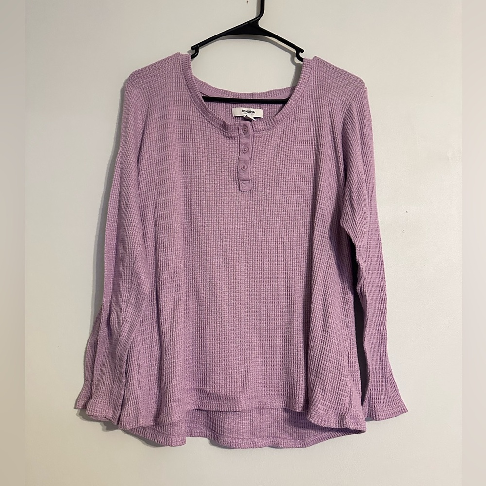 Sonoma women’s pajama shirt size XL